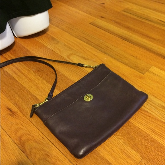 Purple Coach Purse - Picture 2 of 5